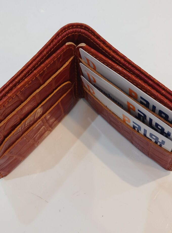 کیف پول جیبی تمام چرم کد: W-103