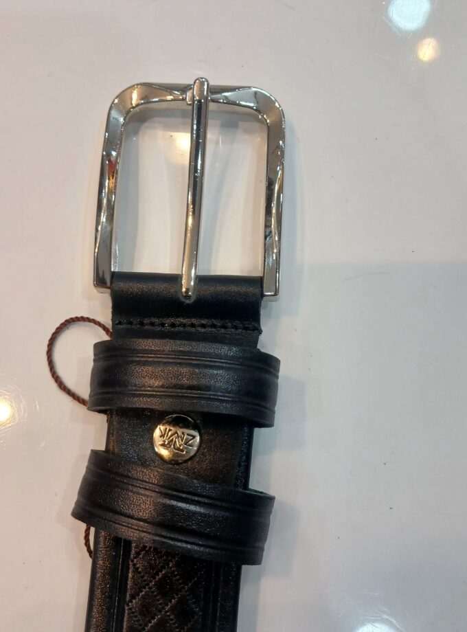 کمربند مردانه چرم گاومیش کد p21