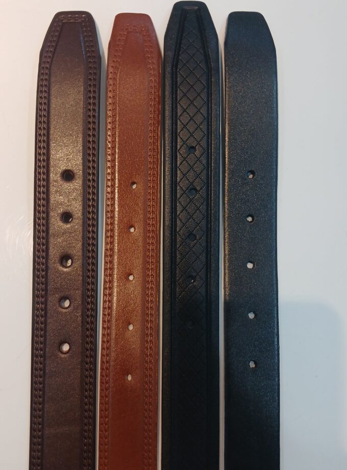 کمربند مردانه چرم گاومیش کد p21