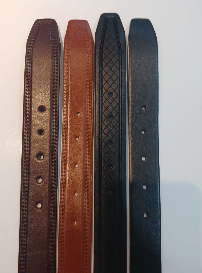 کمربند مردانه چرم گاومیش کد p21