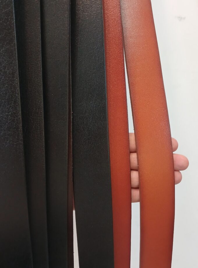 کمربند مردانه چرم گاومیش کد p21