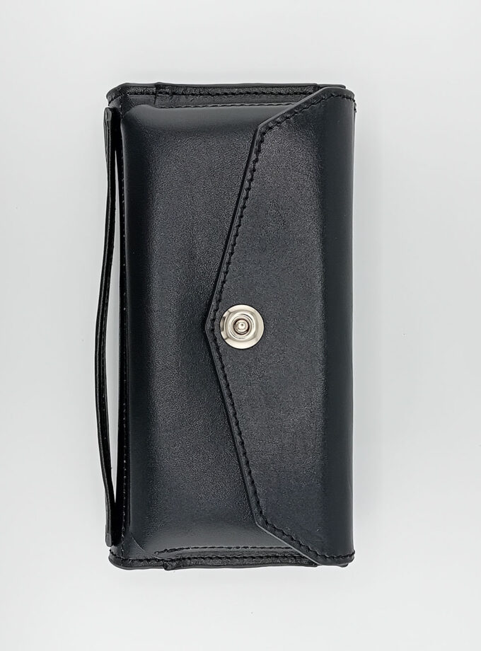 کیف پول دستی موبایلی تمام چرم طبیعی کد: W-102