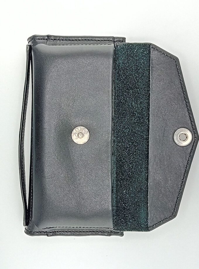 کیف پول دستی موبایلی تمام چرم طبیعی کد: W-102