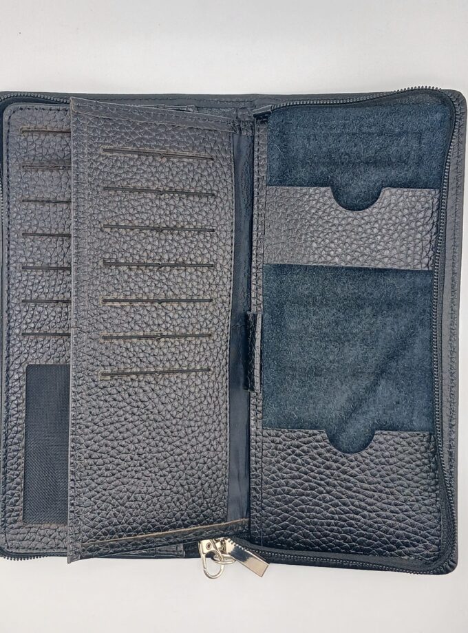 کیف دسته چک و مدارک چرم طبیعی کدp92