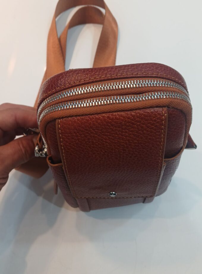 کیف بادی بگ چرم طبیعی کد p162