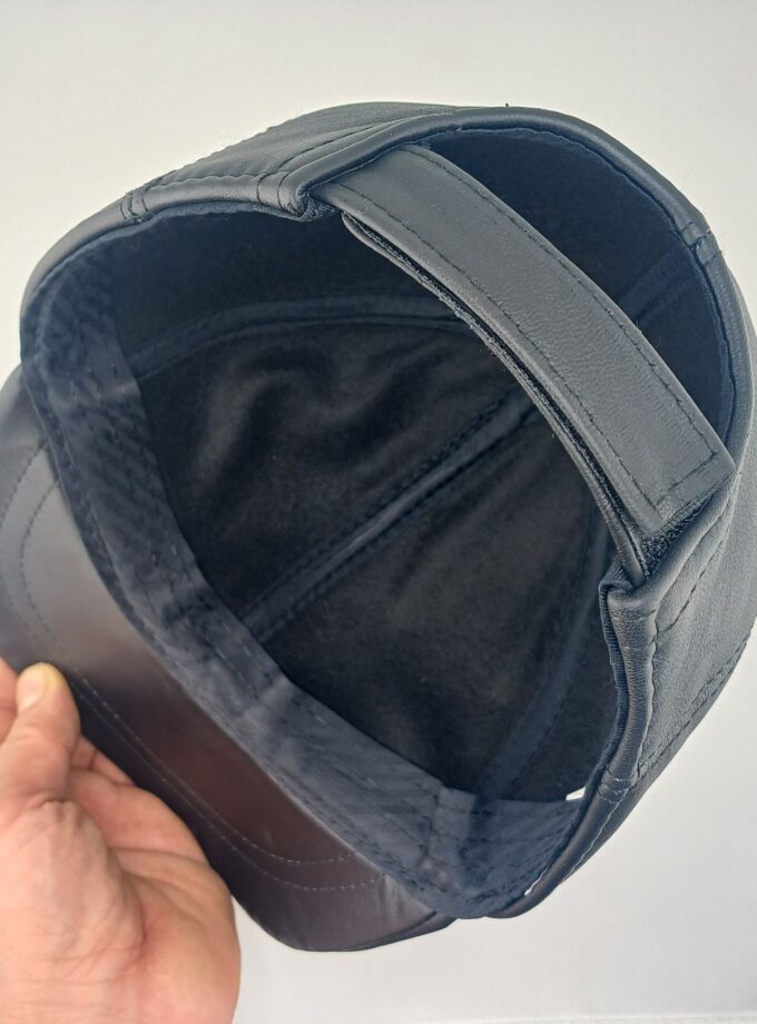 کلاه چرم طبیعی کد p8d