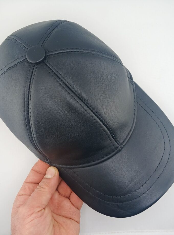 کلاه چرم طبیعی کد p8d