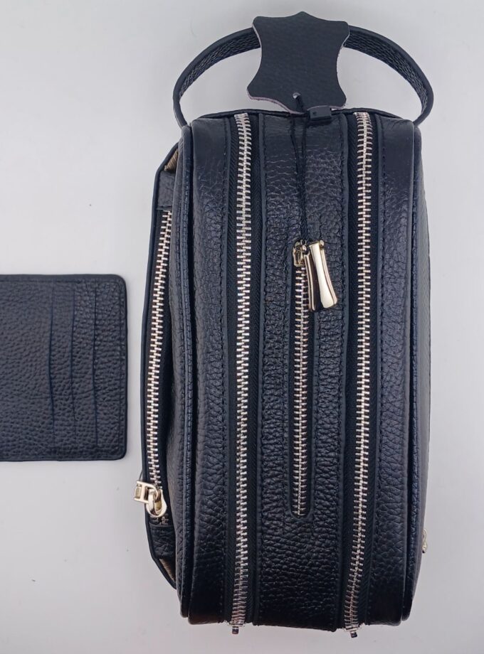 شوزبگ چرمی رمزدار پنج زیپ کد p81