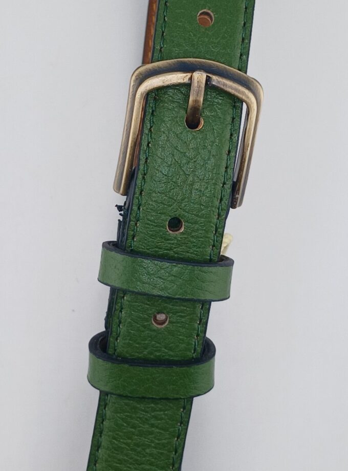 کمربند زنانه چرم طبیعی کد p3