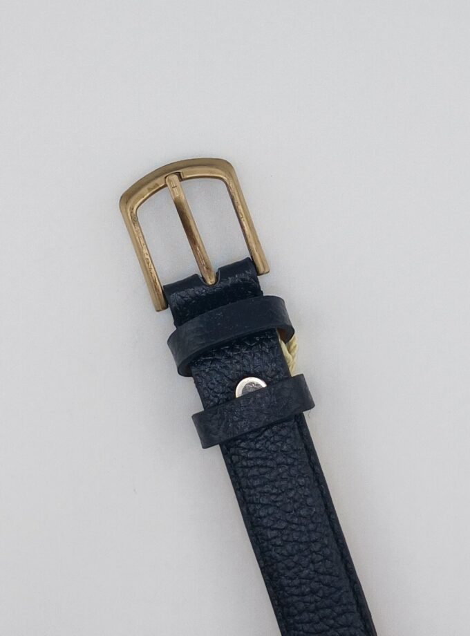 کمربند زنانه چرم طبیعی کد p3