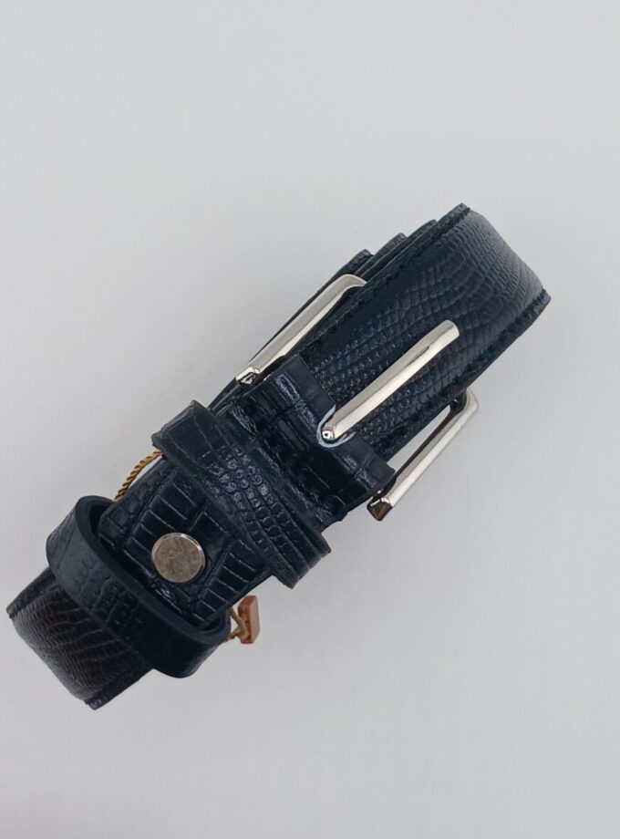 کمربند زنانه چرم طبیعی کد p3