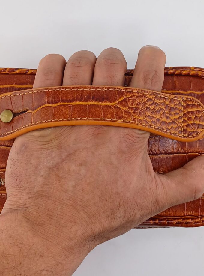 شوزبگ چرمی رمزدار پنج زیپ کد p81