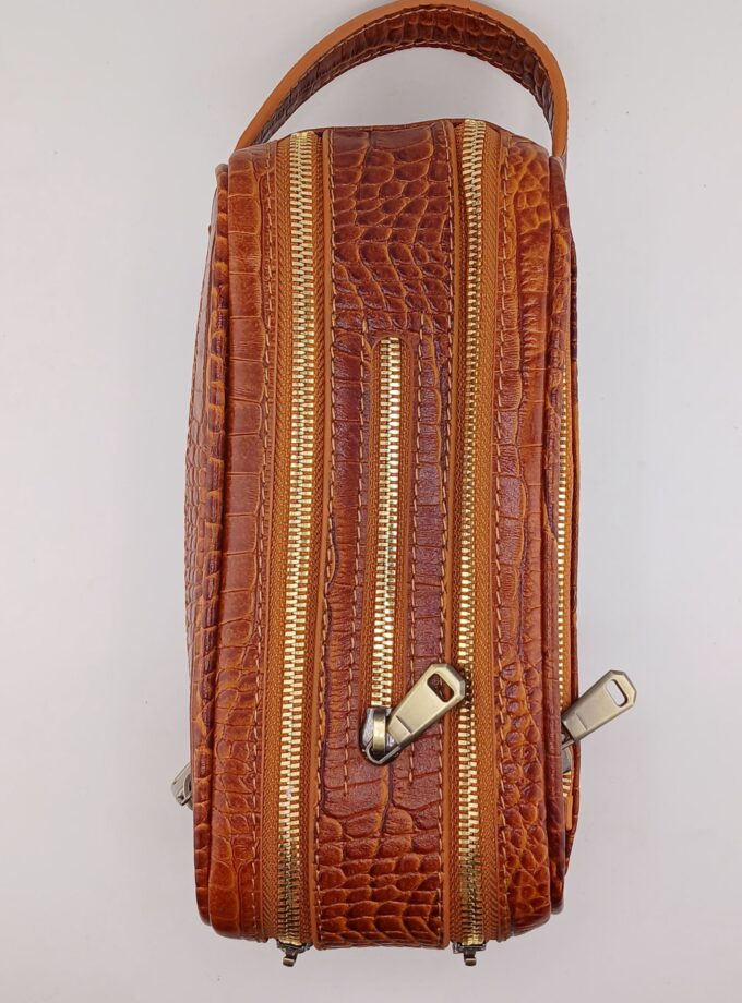 شوزبگ چرمی رمزدار پنج زیپ کد p81