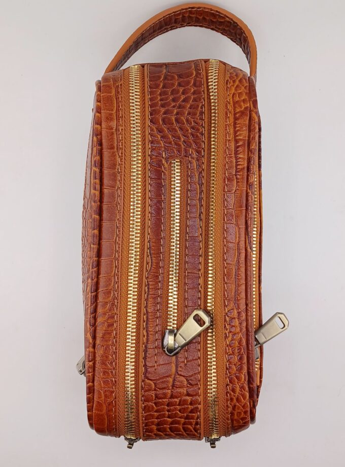 شوزبگ چرمی رمزدار پنج زیپ کد p81