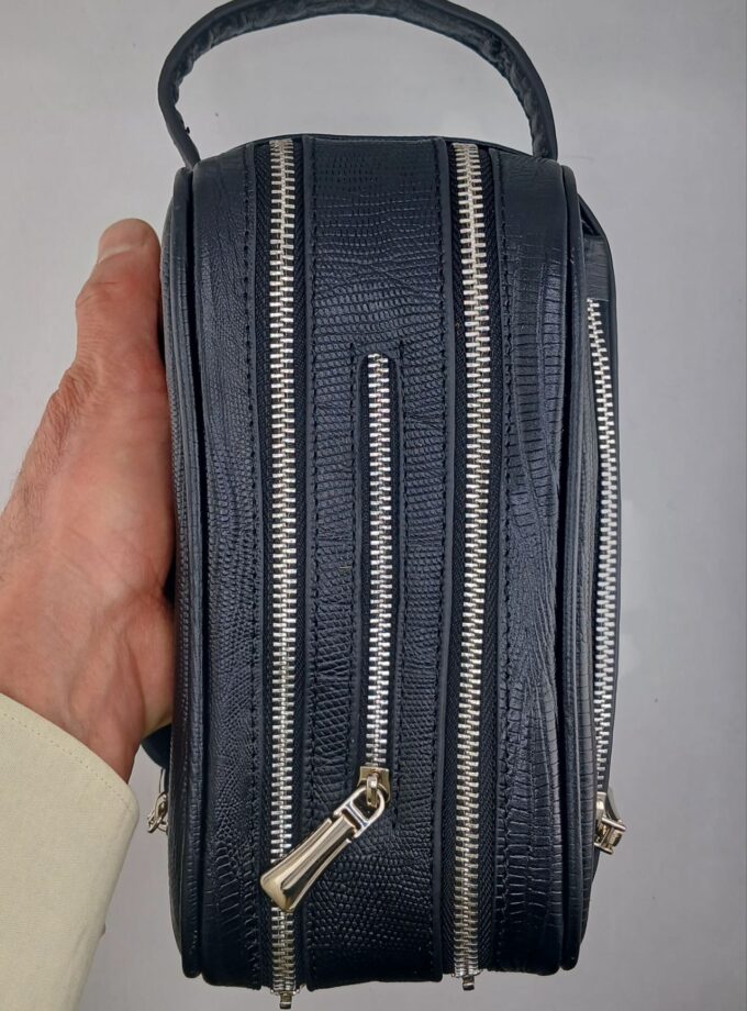 شوزبگ چرمی رمزدار پنج زیپ کد p81