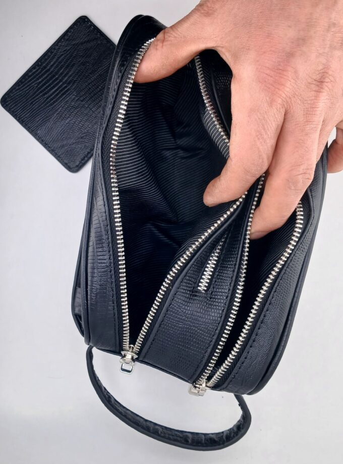 شوزبگ چرمی رمزدار پنج زیپ کد p81