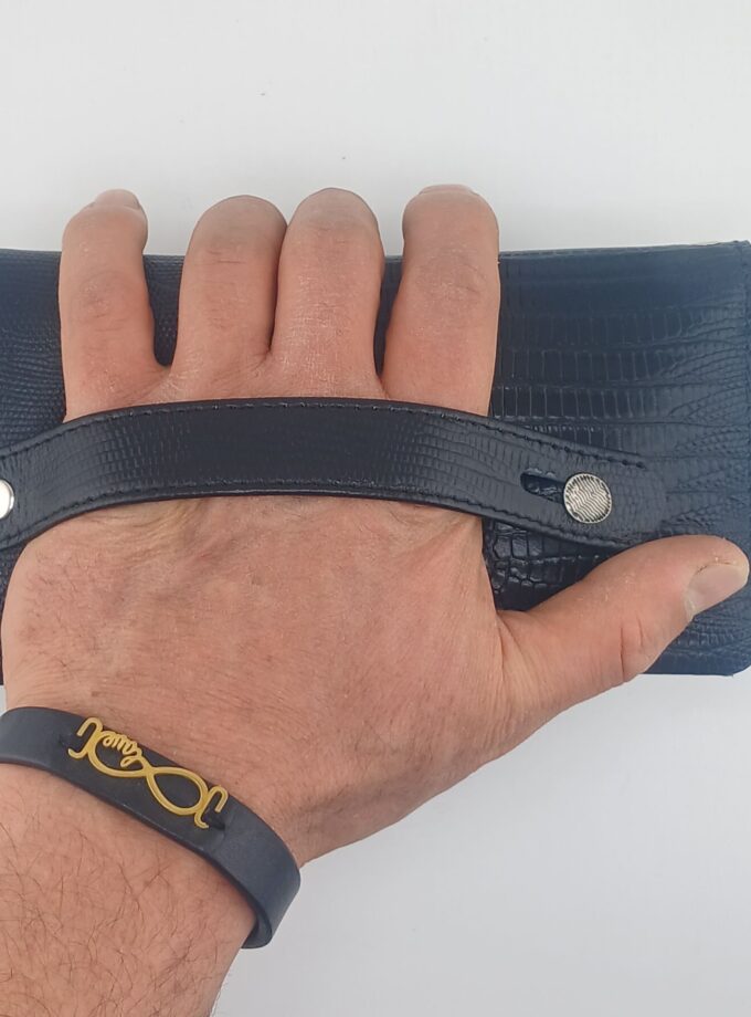 کیف مدارک دستی موبایلی چرم طبیعی p4zml