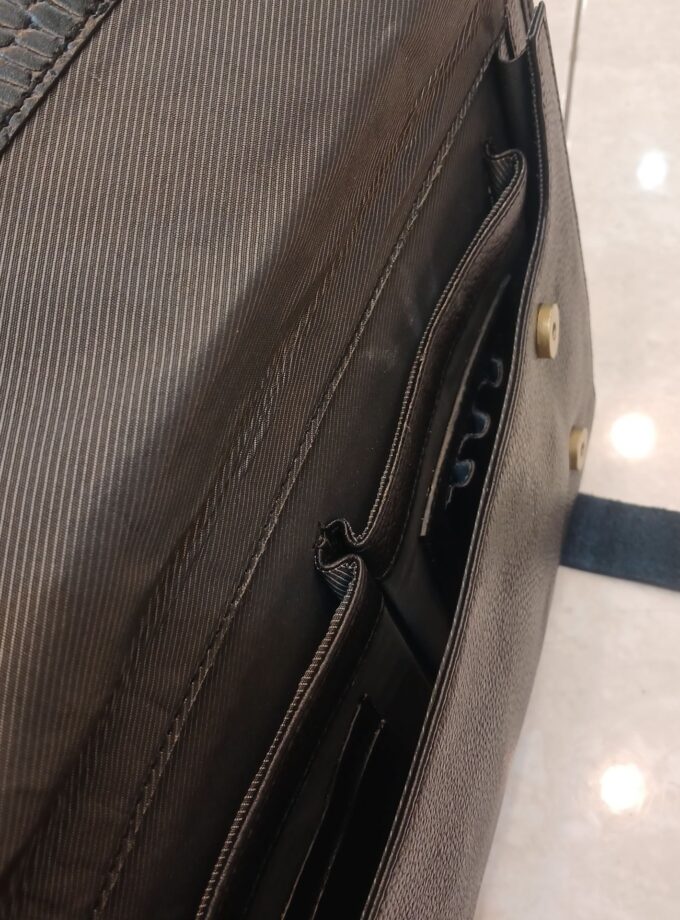 کیف اداری چرم دوقفل رمزدار کد p101