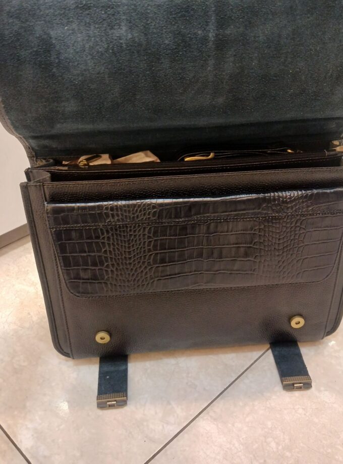 کیف اداری چرم دوقفل رمزدار کد p101