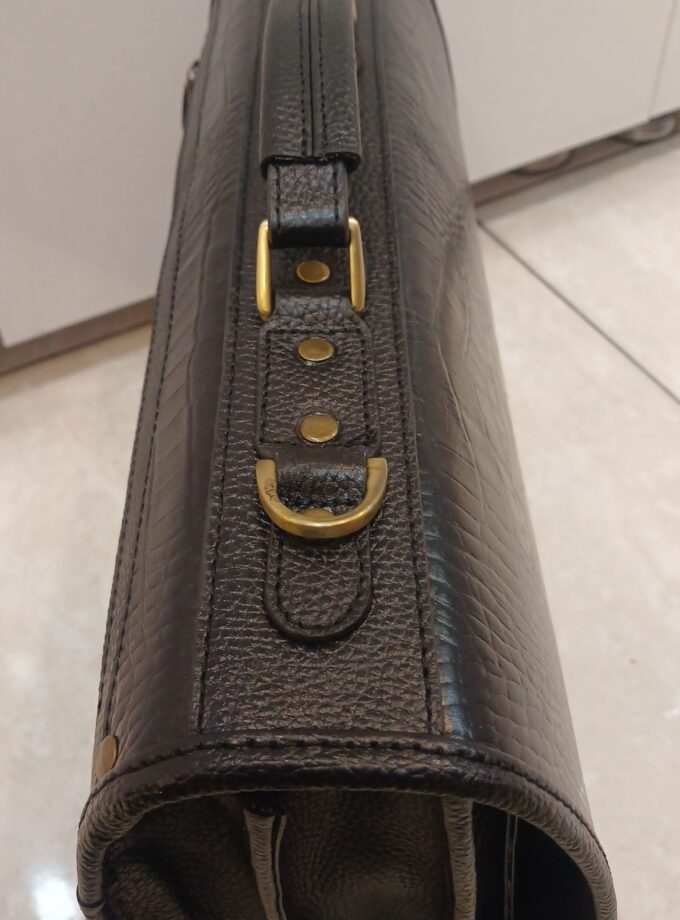 کیف اداری چرم دوقفل رمزدار کد p101