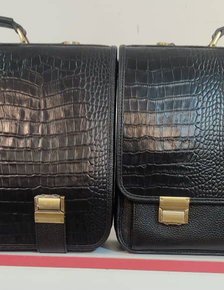 کیف اداری چرم دوقفل رمزدار کد p101