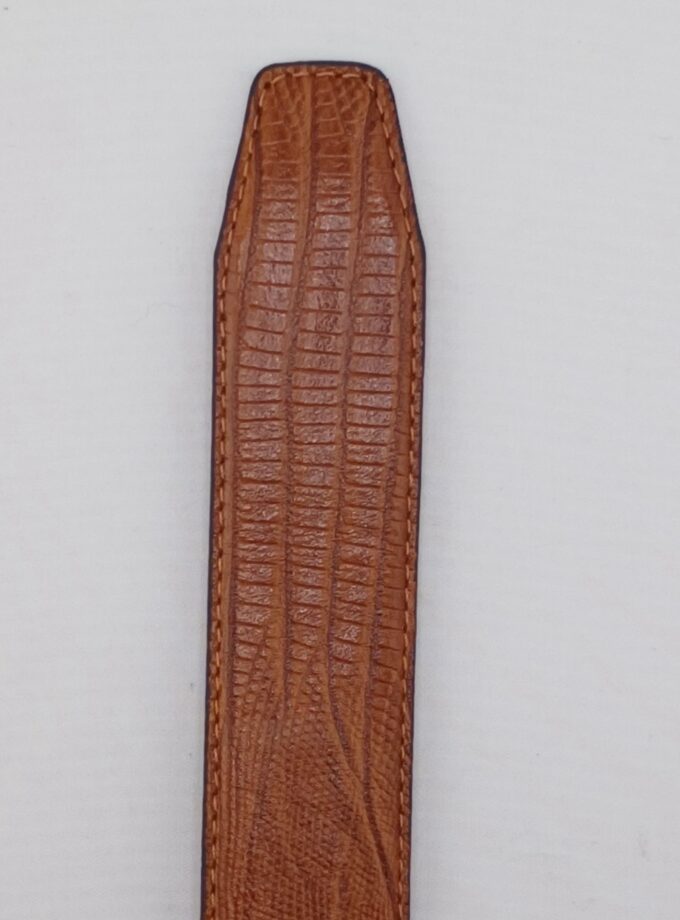 کمربند ریلی چرم طبیعی کد p22