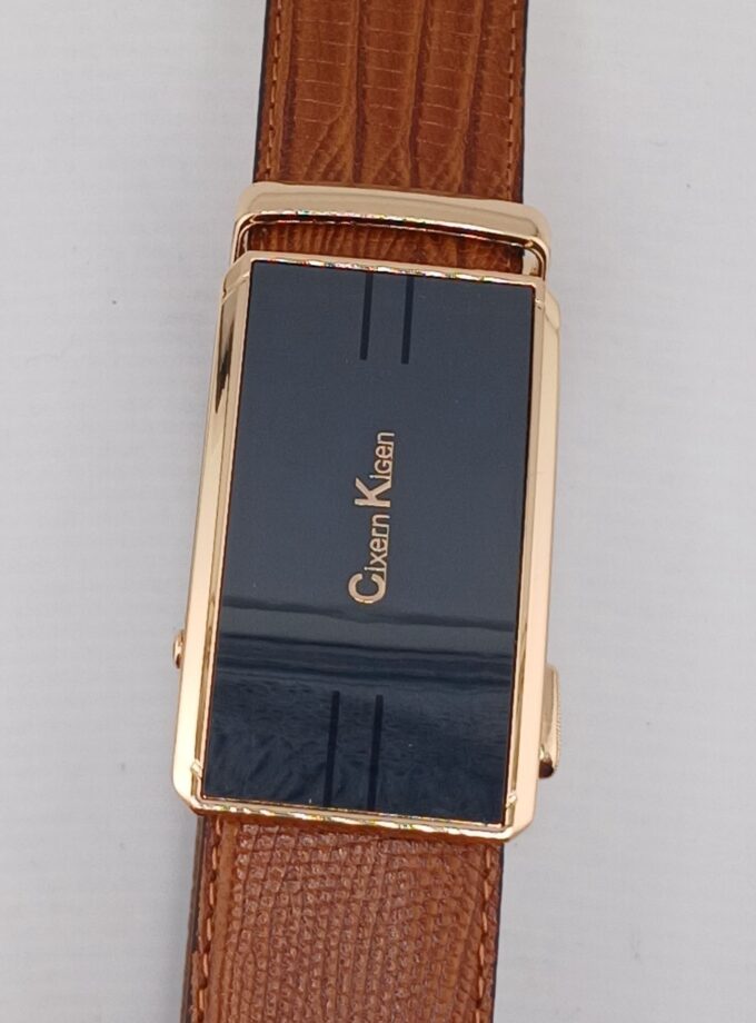 کمربند ریلی چرم طبیعی کد p22