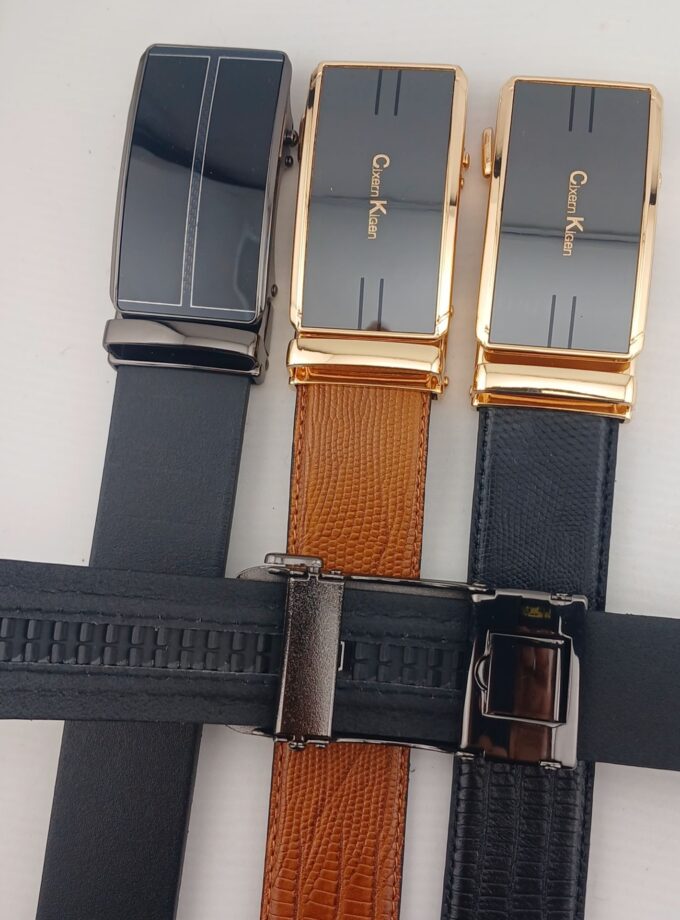 کمربند ریلی چرم طبیعی کد p22