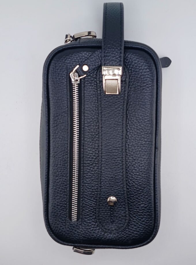 شوزبگ دوحالته دستی دوشی چرم طبیعی گاوی فلوتر کد p82