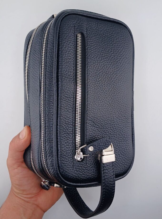 شوزبگ دوحالته دستی دوشی چرم طبیعی گاوی فلوتر کد p82