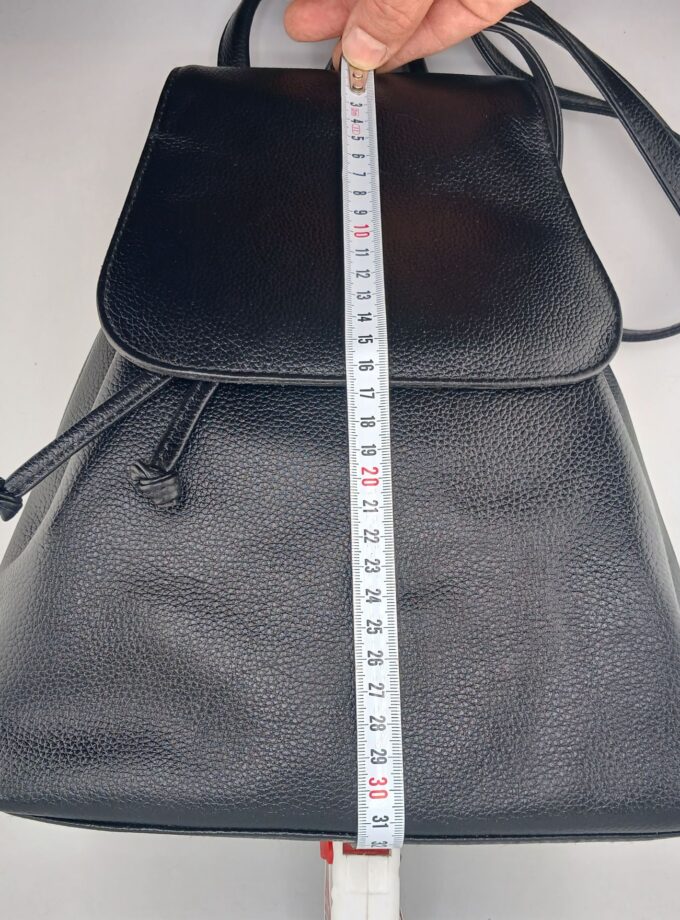 کوله پشتی چرم طبیعی مدل کیسه ای کد p171