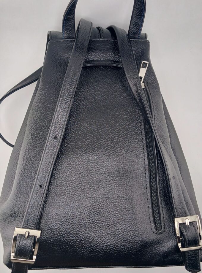 کوله پشتی چرم طبیعی مدل کیسه ای کد p171