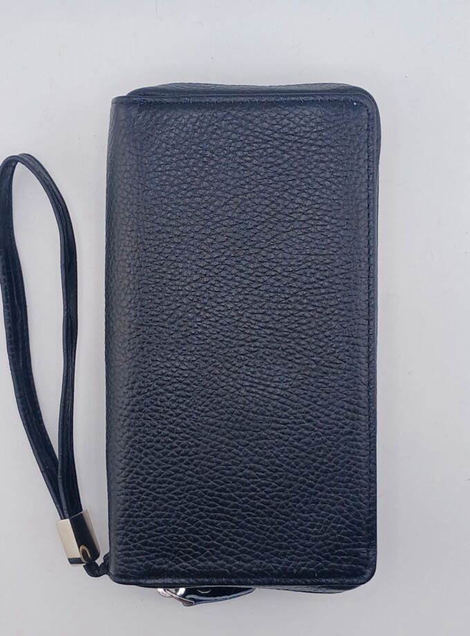 کیف دستی چرم مدل آکارديونی