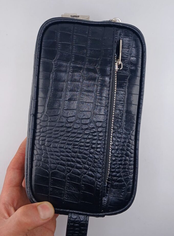 شوزبگ چرمی رمزدار پنج زیپ کد p81mk