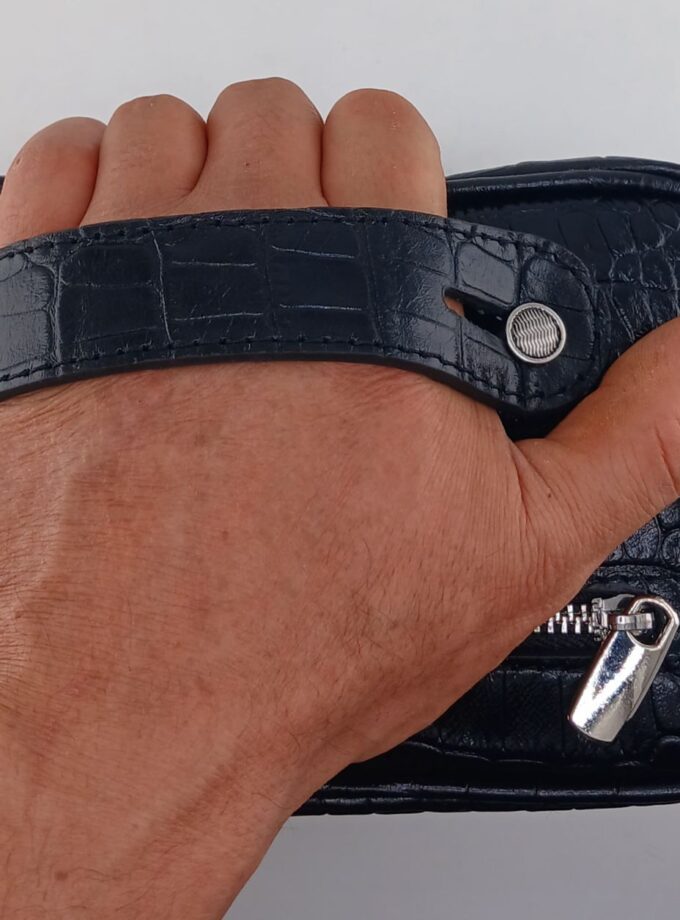 شوزبگ چرمی رمزدار پنج زیپ کد p81mk