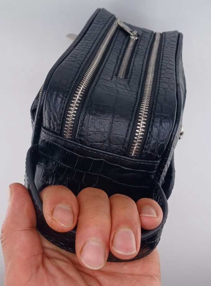 شوزبگ چرمی رمزدار پنج زیپ کد p81mk