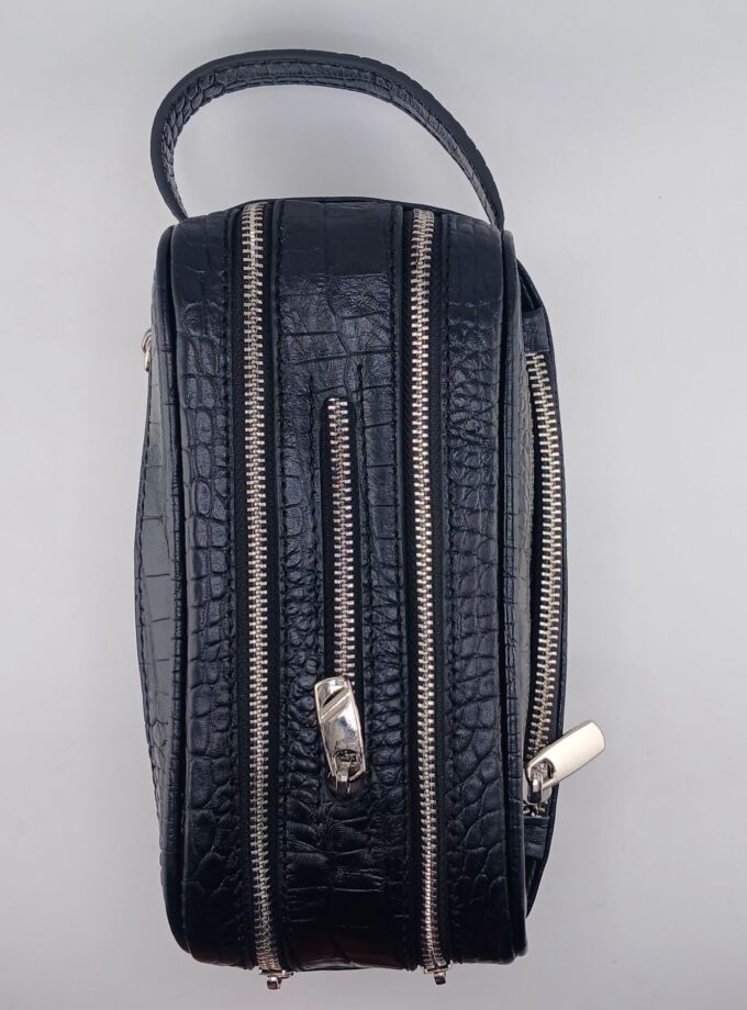 شوزبگ چرمی رمزدار پنج زیپ کد p81mf