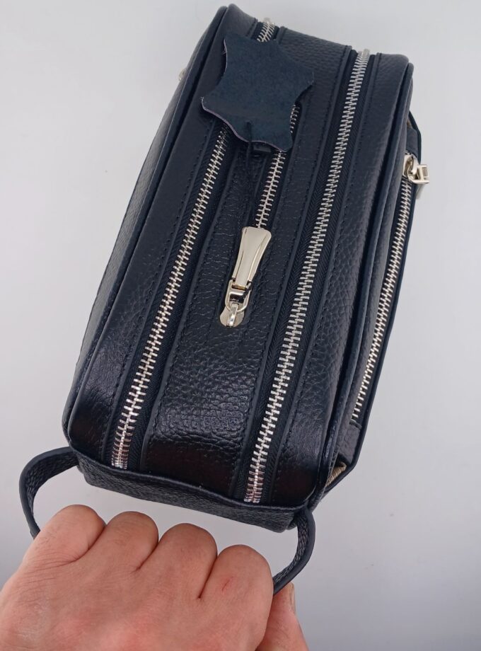 شوزبگ چرمی رمزدار پنج زیپ کد p81mf