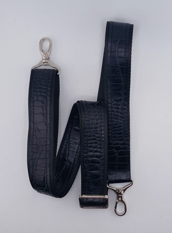 شوزبگ دوحالته دستی دوشی چرم طبیعی گاوی کروکو کد p82