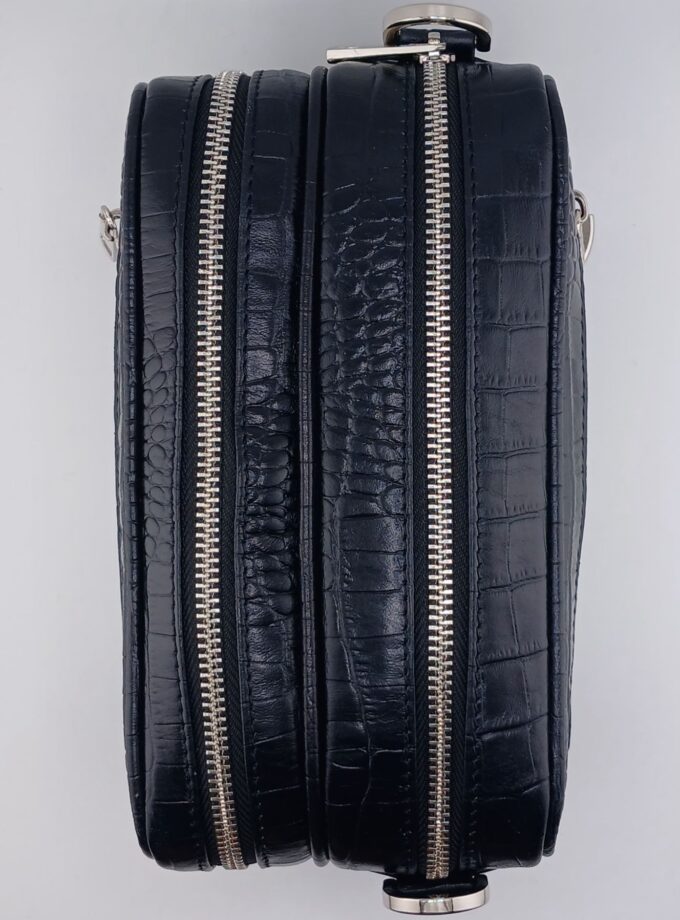 شوزبگ دوحالته دستی دوشی چرم طبیعی گاوی کروکو کد p82