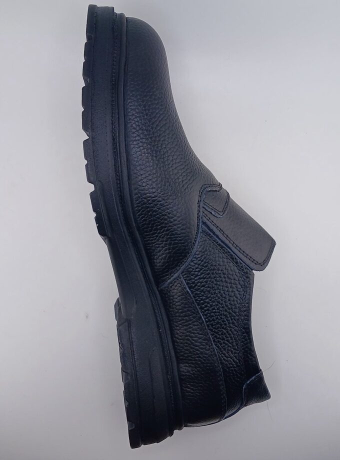 کفش چرم طبیعی گاوی مدل پولو ساده