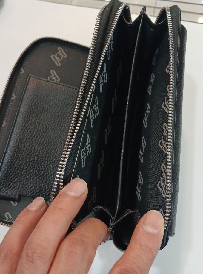کیف دستی مدارک چرم طبیعی مدل کیان