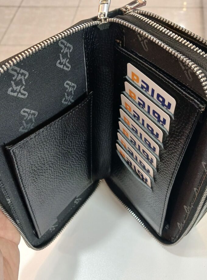 کیف دستی مدارک چرم طبیعی مدل کیان