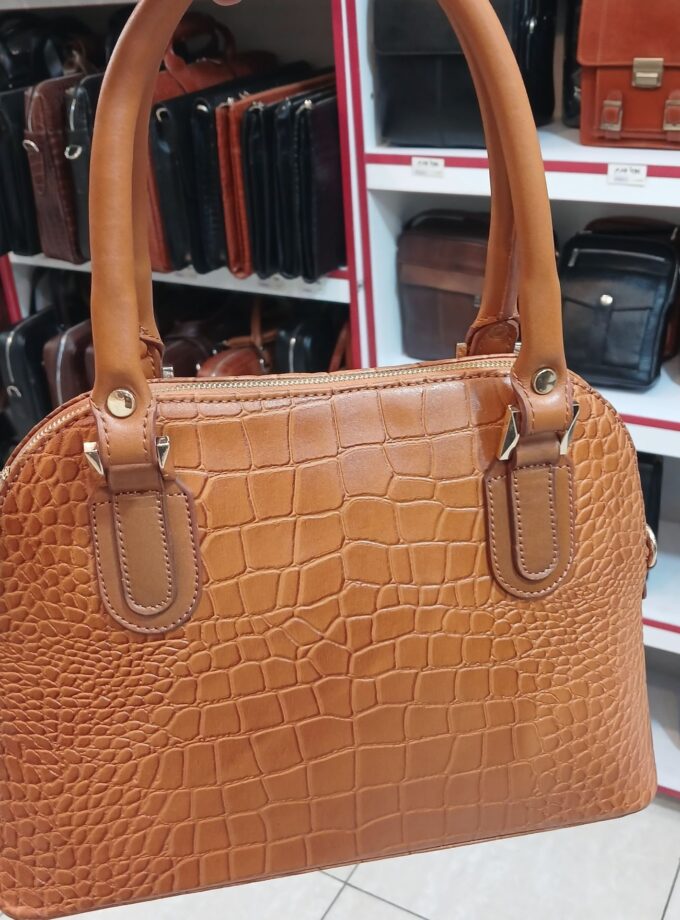 کیف مجلسی دستی ودوشی زنانه چرم طبیعی