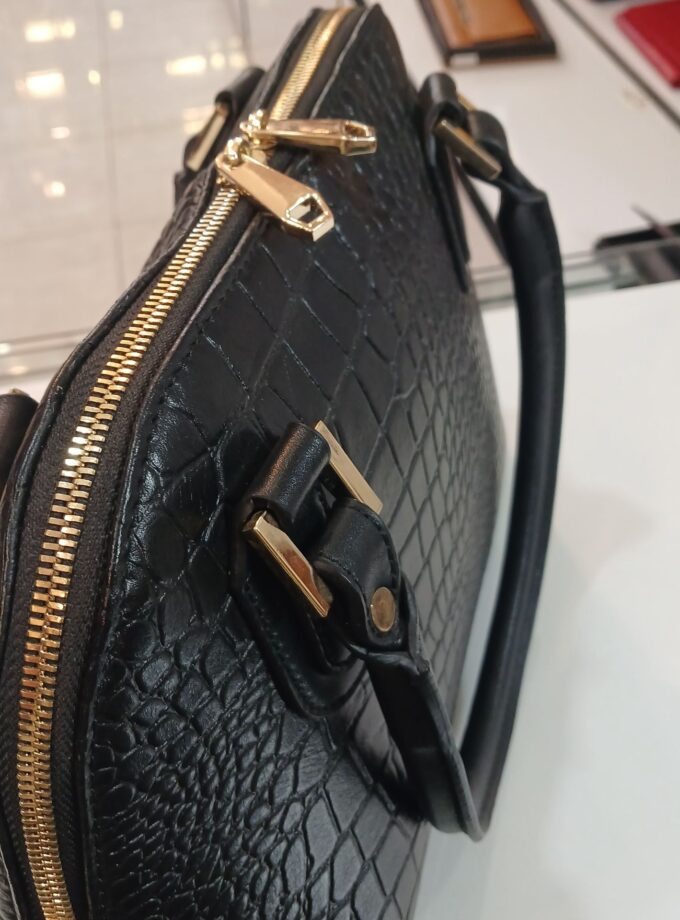 کیف مجلسی دستی ودوشی زنانه چرم طبیعی