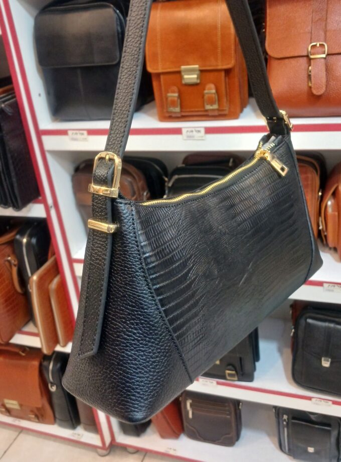 کیف مجلسی زنانه چرم طبیعی گاوی مدل ستاره